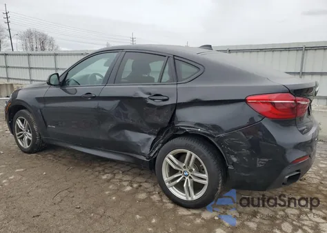 2016 BMW X6 xDrive35I z USA, uszkodzony, nr VIN 5UXKU2C57G0N80632